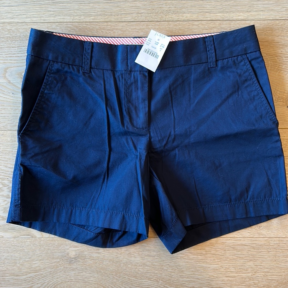 J.Crew Navy Chino Shorts